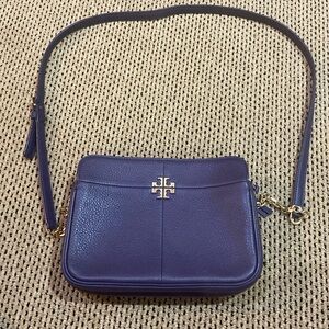 Tory Burch purple cross body bag